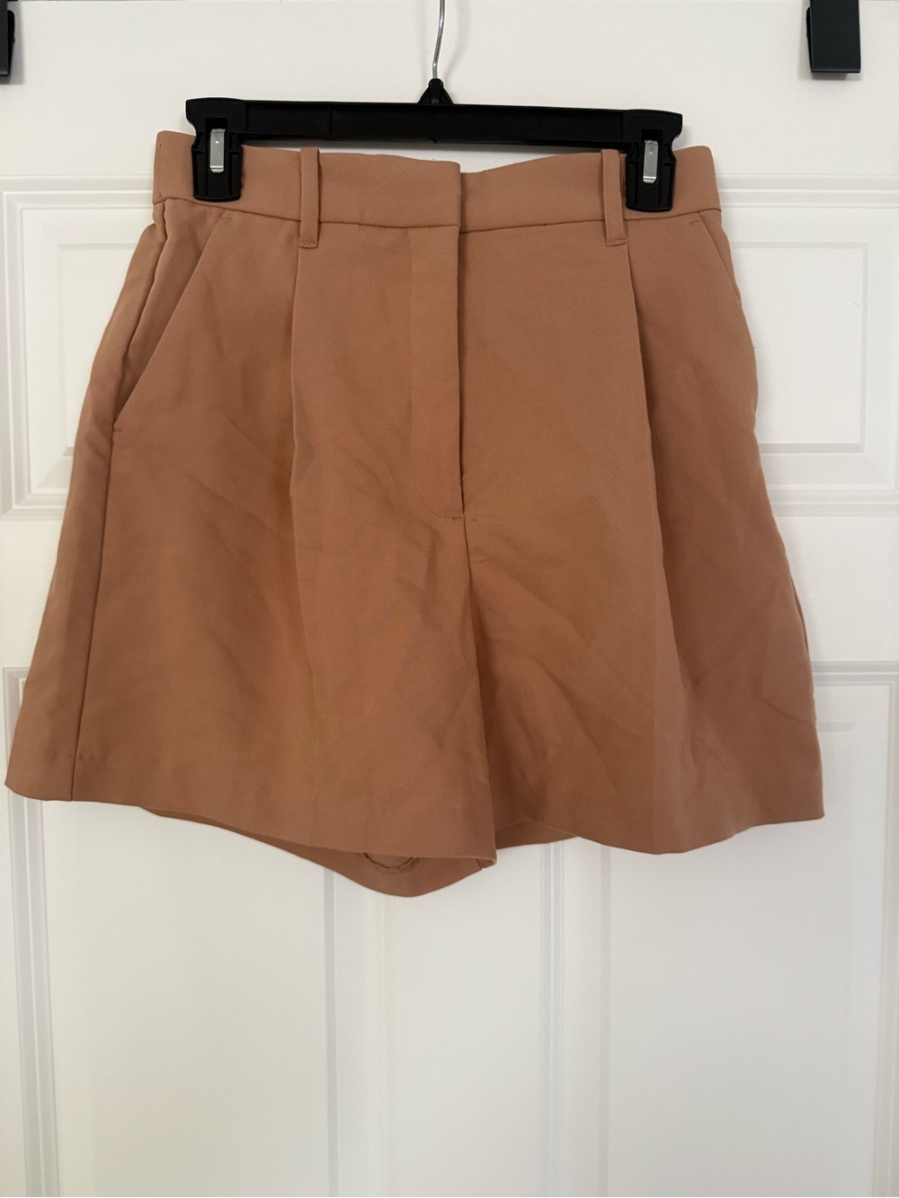 Abercrombie & Fitch High-Waist Tailored Shorts